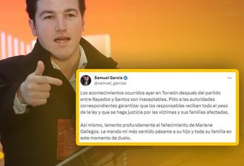 Samuel García reacciona a accidente de aficionados de Rayados en Torreón