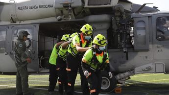 Desde ejercicios de evacuación médica hasta recorridos de vigilancia aérea | Luis Guerra