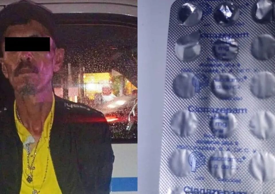 Detienen a hombre tras discutir con su pareja en Monterrey; le encuentran Clonazepam y una pistola