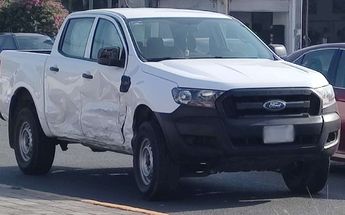 Camioneta involucrada en el accidente vial. | Agustín Martínez