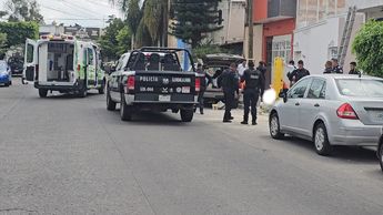 La agresión a balazos ocurrió mientras padre e hijo realizaban trabajos de pintura en la colonia San Andrés, Guadalajara | Imagen: Juan Carlos Munguía