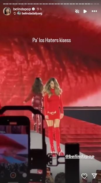 Belinda responde a supuesta indirecta de Christian Nodal