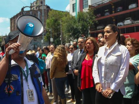 Ante un sismo las personas en los primeros niveles deben desalojar | Cuartoscuro