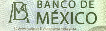 Caracteristica del billete conmemorativo de 200 pesos