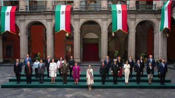 Gabinete legal de Claudia Sheinbaum en el Palacio Nacional