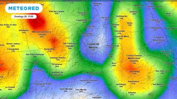 Probabilidad de lluvia en CdMx hoy 20 de julio | Meteored