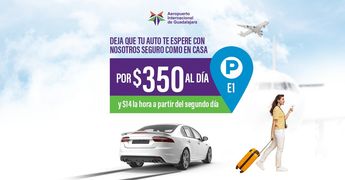 A partir del segundo día la tarifa se cobra por hora extra. | Imagen: @Aeropuerto_GDL vía X.