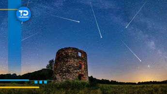 La lluvia de estrellas de este 2024 se da tras el paso del cometa Halley | Cortesía