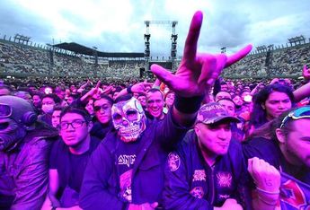 Iron Maiden se presenta en el Foro Sol en CdMx / Especial