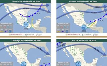 Trayectoria del frent frío 37
