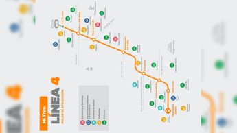 Recorrido de la Línea 4 / Especial