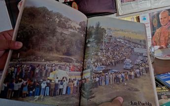 Imágenes de personas que vivieron la visita de Juan Pablo II en Puebla | Andrés Lobato