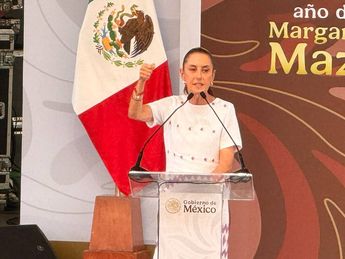 La presidenta puso obras de infraestructura que buscan transformar la movilidad y conectividad de Coahuila. | Cristian Montelongo