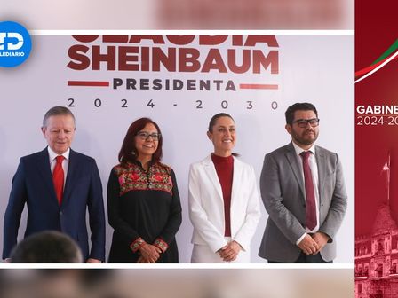 Tres nuevos miembros del Gabinete de Claudia Sheinbaum /Araceli López