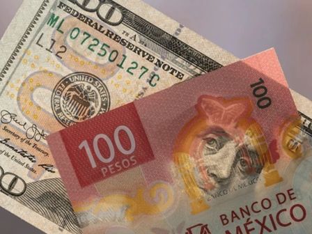 El peso mexicano inició la última semana de mayo con apreciación frente al dólar | Shutterstock
