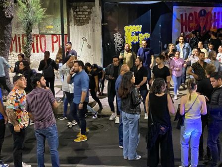 Cuando tiembla, las personas salen a las calles a resguardarse | Cuartoscuro