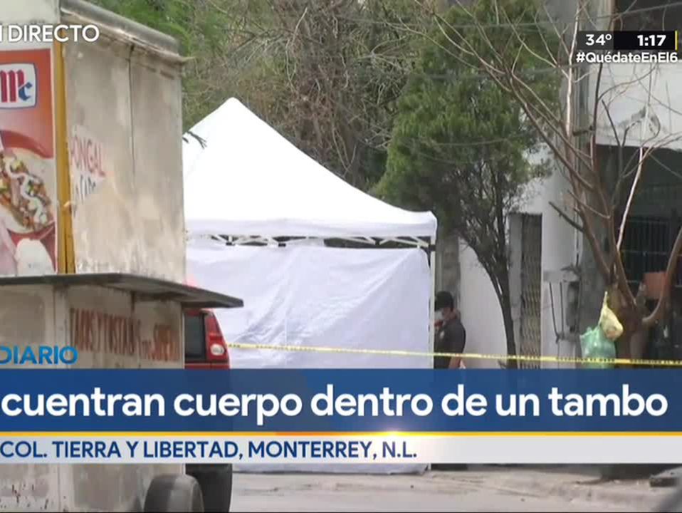 Encuentran cuerpo dentro de un tambo en la colonia Tierra y Libertad