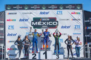 Pilotos ganadores de la Nascar México Series en Puebla / Jaime Zambrano
