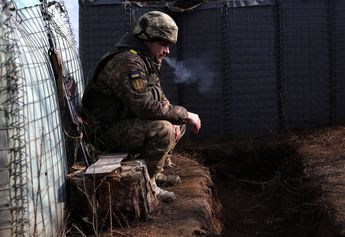 Soldados en el conflicto entre Rusia y Ucrania. / AFP