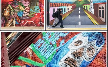 Distintas muestras de arte de urbano en Ecatepec