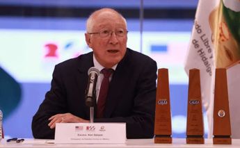El embajador de Estados Unidos en México, Ken Salazar. | Jorge Sánchez