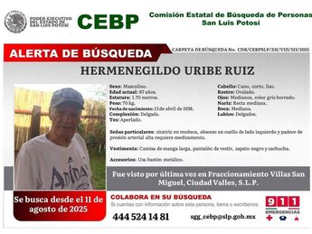 Ficha de búsqueda de hombre desaparecido que se metió a nadar con cocodrilos. / Especial