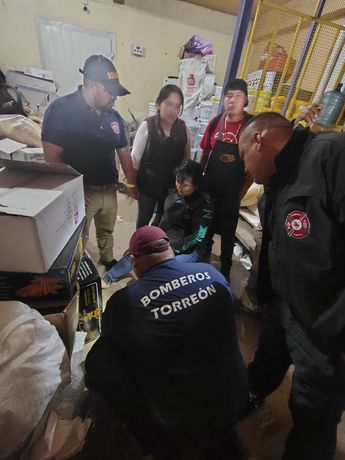 Tras el incidente, el personal de Protección Civil permaneció en el sitio para realizar una inspección exhaustiva / FOTO: Especial