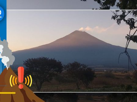 Actividad del Popocatépetl 13 de agosto de 2024 / Jaime Zambrano