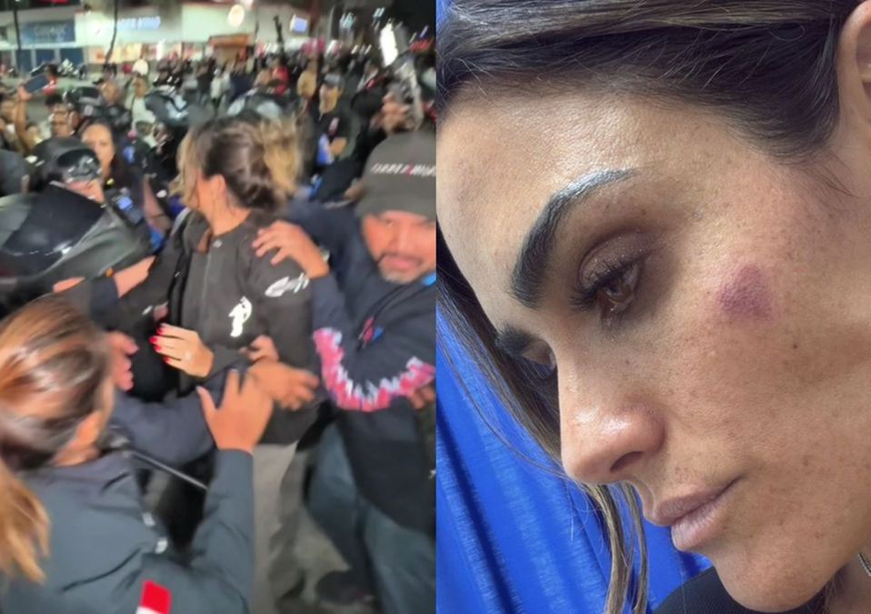 Alessandra Rojo de la Vega denunció agresiones de comerciantes. | @AlessandraRdlv