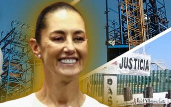 Sheinbaum se compromete con trabajadores de AHMSA y familias de mineros.