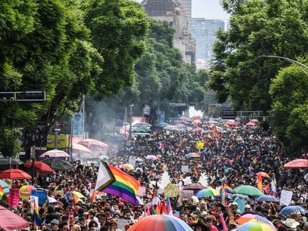 El Día del Orgullo LGBT+ reunió 800 mil personas en su edición pasada en CdMx | Mario Jasso | Cuartoscuro