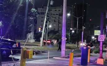 Tránsito de Monterrey tomaron parte del accidente. | Leyda Estrada