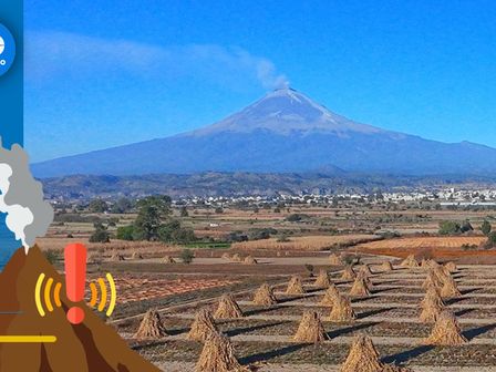 El semáforo de alerta volcánica del Popocatépetl está en Amarillo Fase 2 HOY 26 de noviembre de 2024 / Andrés Lobato