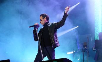 El cantante de origen puertorriqueño puso a bailar a los asistentes. | Raúl Palacios