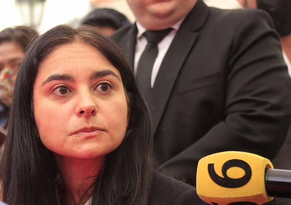 Helena Monzón, hermana de Cecilia, abogada asesinada en Puebla / Andrés Lobato