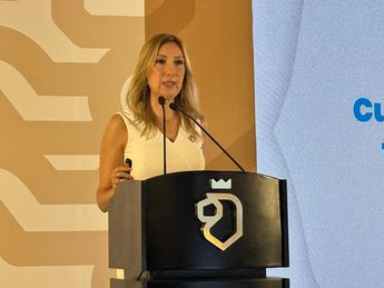 Alma Rosa Marroquín, secretario de Salud de Nuevo León. | Sandra González