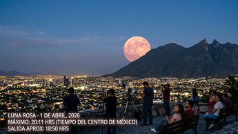 Luna Rosa en México punto máximo.| AI Gemini