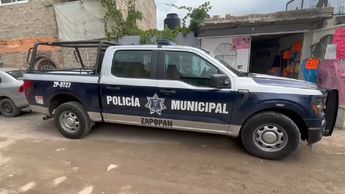 Policía de Zapopan acudieron para acordonar el perímetro. | Policía de Zapopan