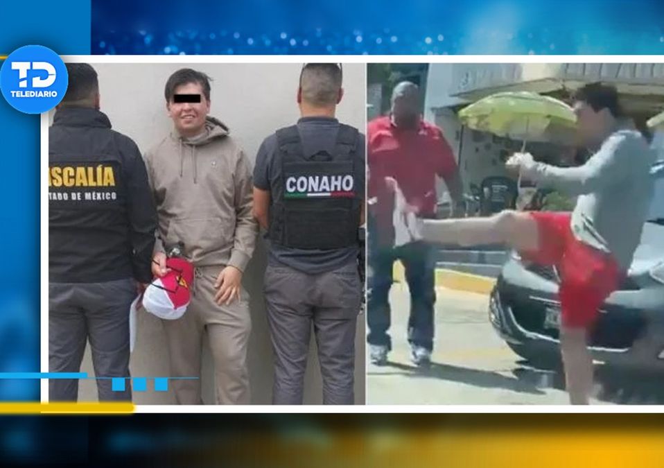 Difunden video del momento exacto en que Fofo Márquez propina golpiza a una mujer
