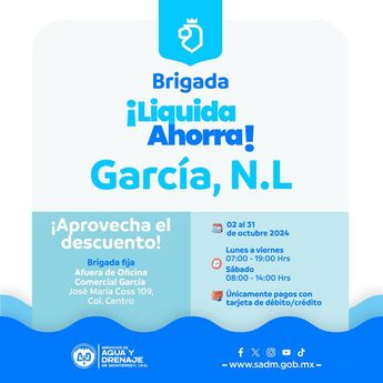 Descuentos en Agua y Drenaje de Monterrey | Especial