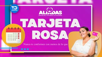 El gobierno del estado ofrece un apoyo económico para las mujeres de Guanajuato a través de la Tarjeta Rosa.