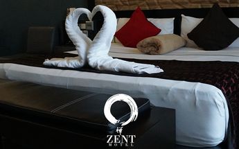 Una de las habitaciones del Motel Zent / Motel Zent