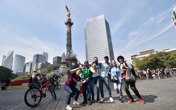 Festejos en CdMx por el triunfo de Argentina /Haarón Álvarez