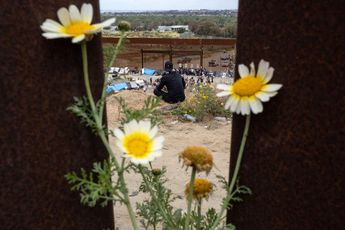 Los migrantes se agruparon en la frontera norte de México. | Especial