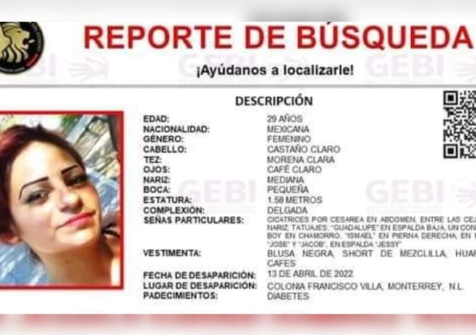 Identifican a mujer hallada muerta en Monterrey. / Especial