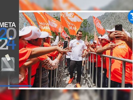 Jorge Álvarez Máynez, candidato de Movimiento Ciudadano a la presidencia