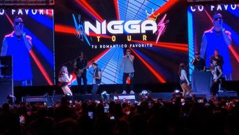 Nigga también cantó sus más recientes éxitos como “El Robo” o “Bandida”. | Ángel Martínez