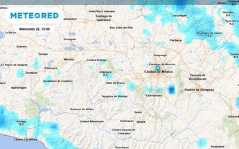 Probabilidad de lluvia en CdMx HOY 22 de octubre. | Meteored