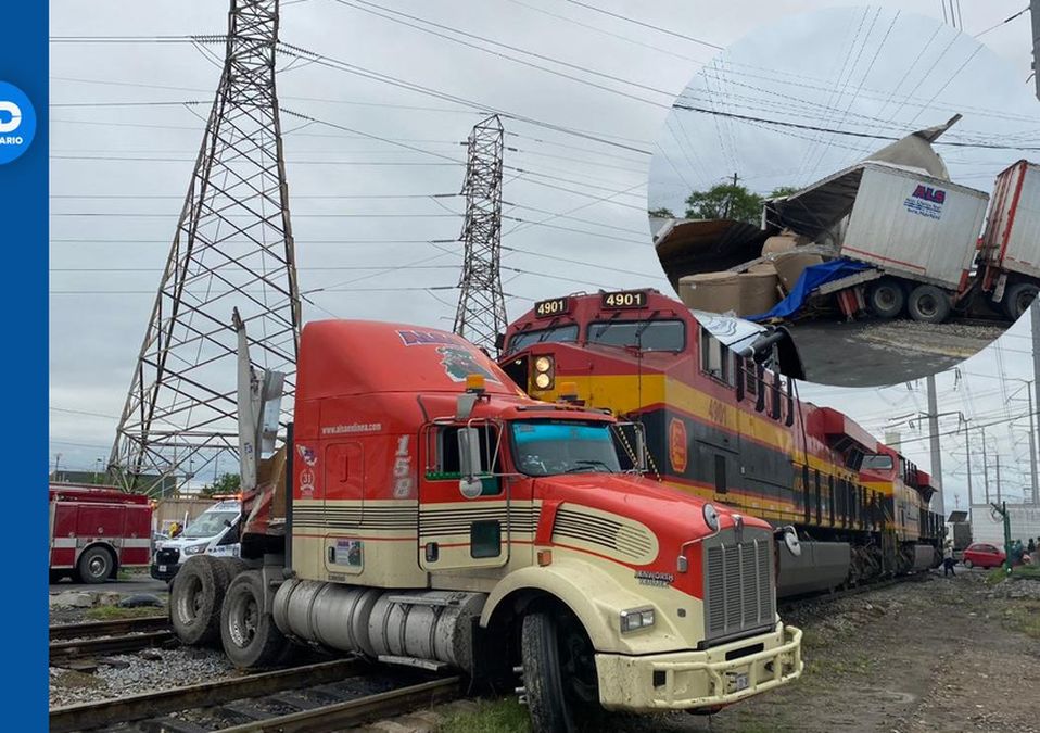 Accidente de tren y tráiler en San Nicolás | Especial