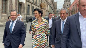 Manuel Romo, Jane Fraser y Ernesto Torres Cantú